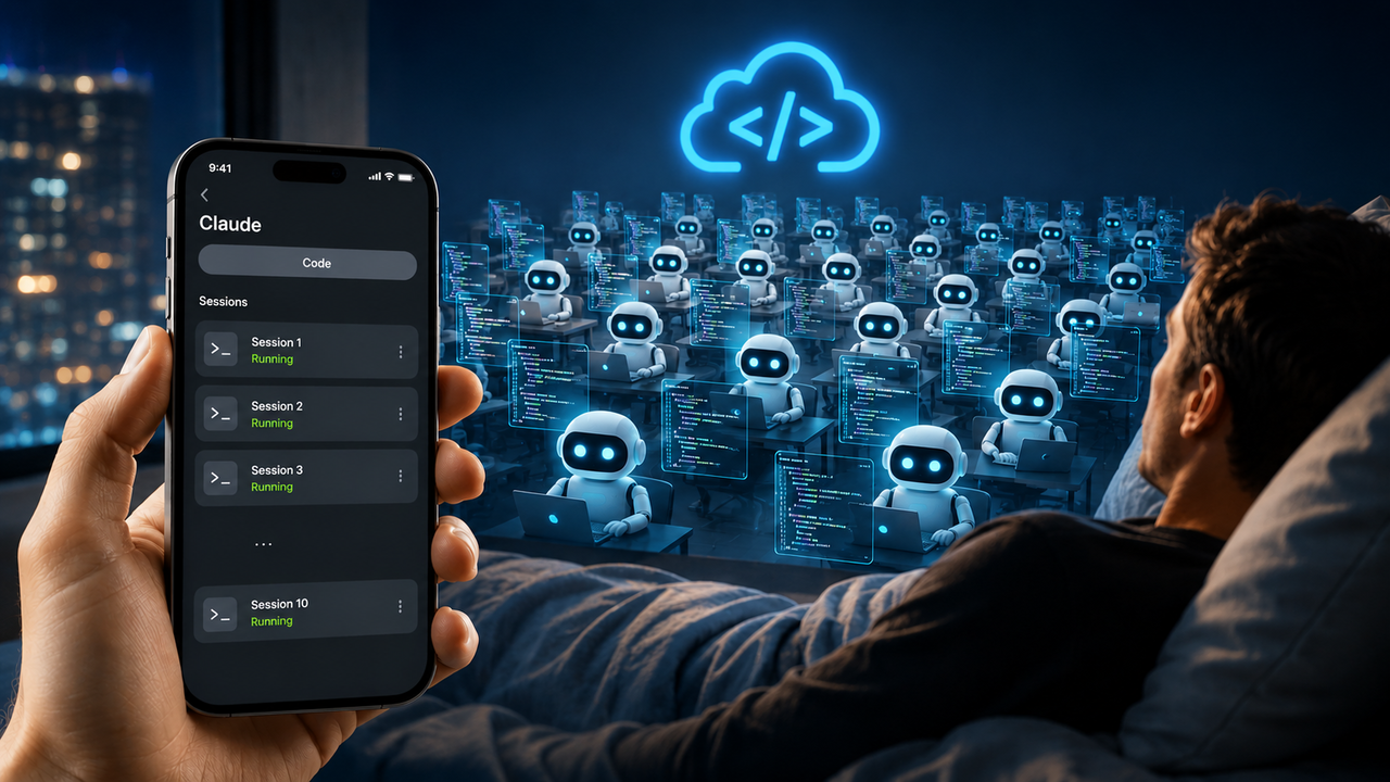 AI works all night while you manage it from your phone, engineer ...