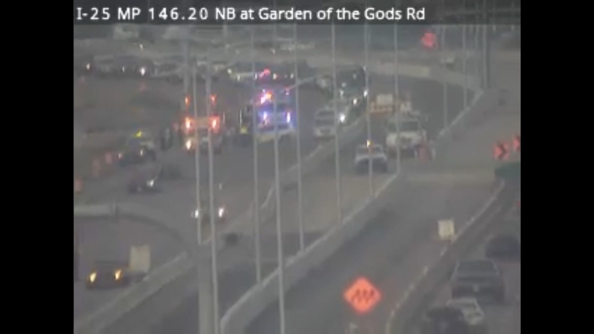 Crash on northbound I-25 north of Fillmore Street causes huge delays ...
