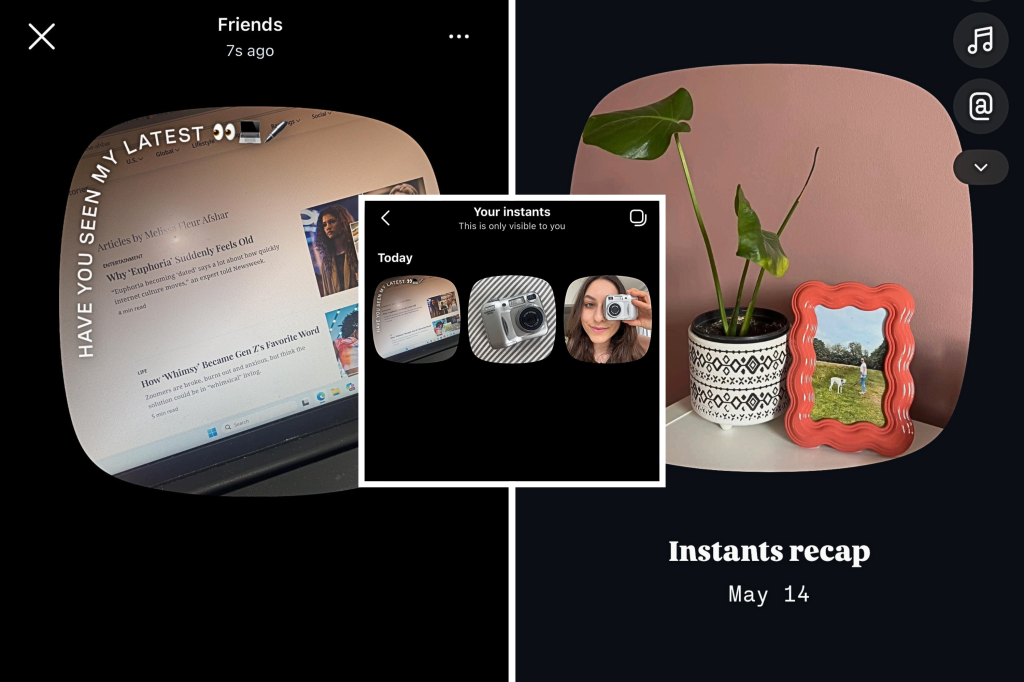 A millennial and a Gen Z tried Instagram's 'Instants'—the reaction is ...