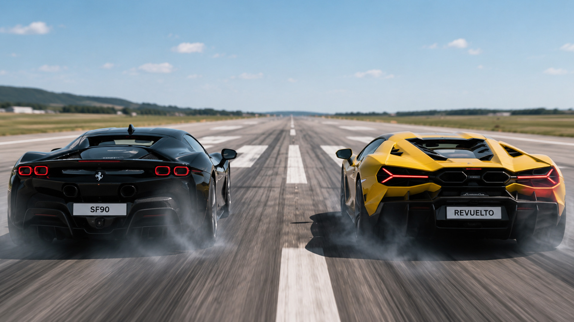 1015HP Lamborghini Revuelto faces Ferrari SF90 drag race