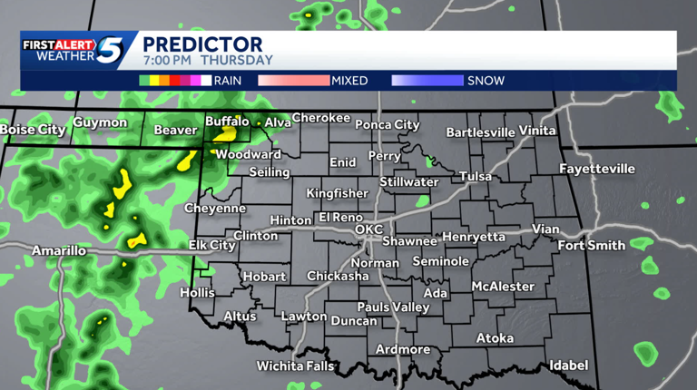 Hour-by-hour forecast: When will Oklahoma see storms with severe ...