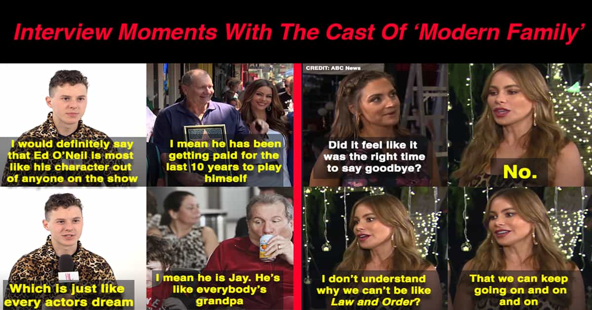 'Modern Family' cast moments that prove they're a family