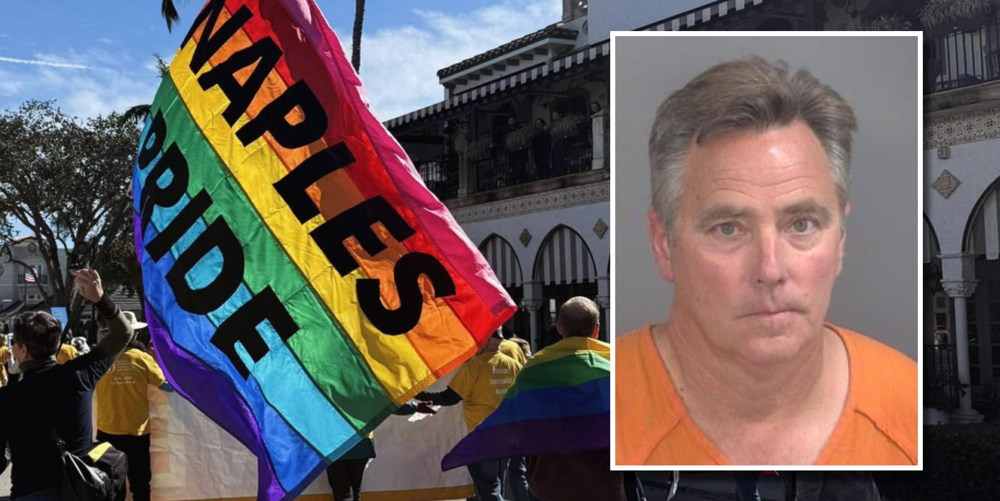 Man charged with video voyeurism after filming in bathroom at Pride event