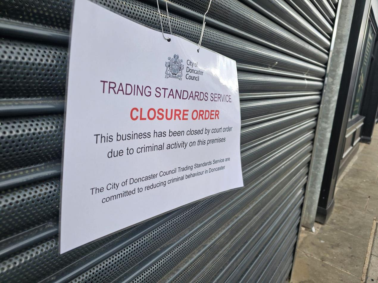 Council orders Doncaster business closure following discovery of ...