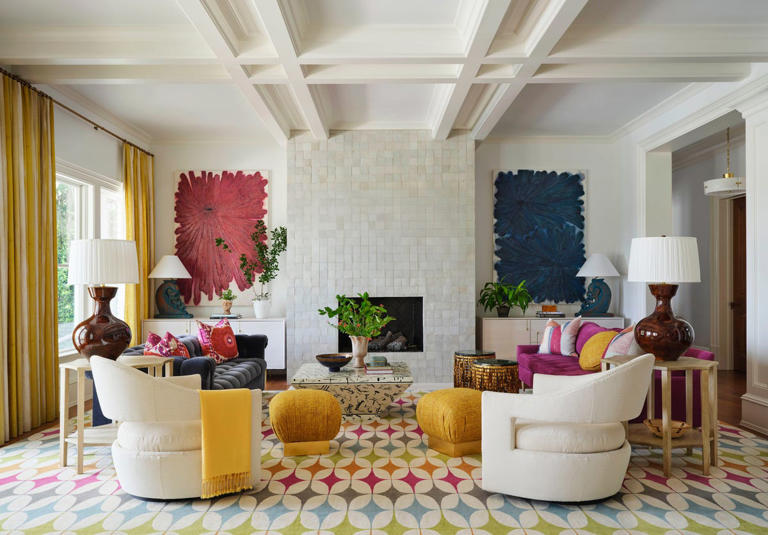This Charleston home combines classic Southern charm with groovy '70s flair
