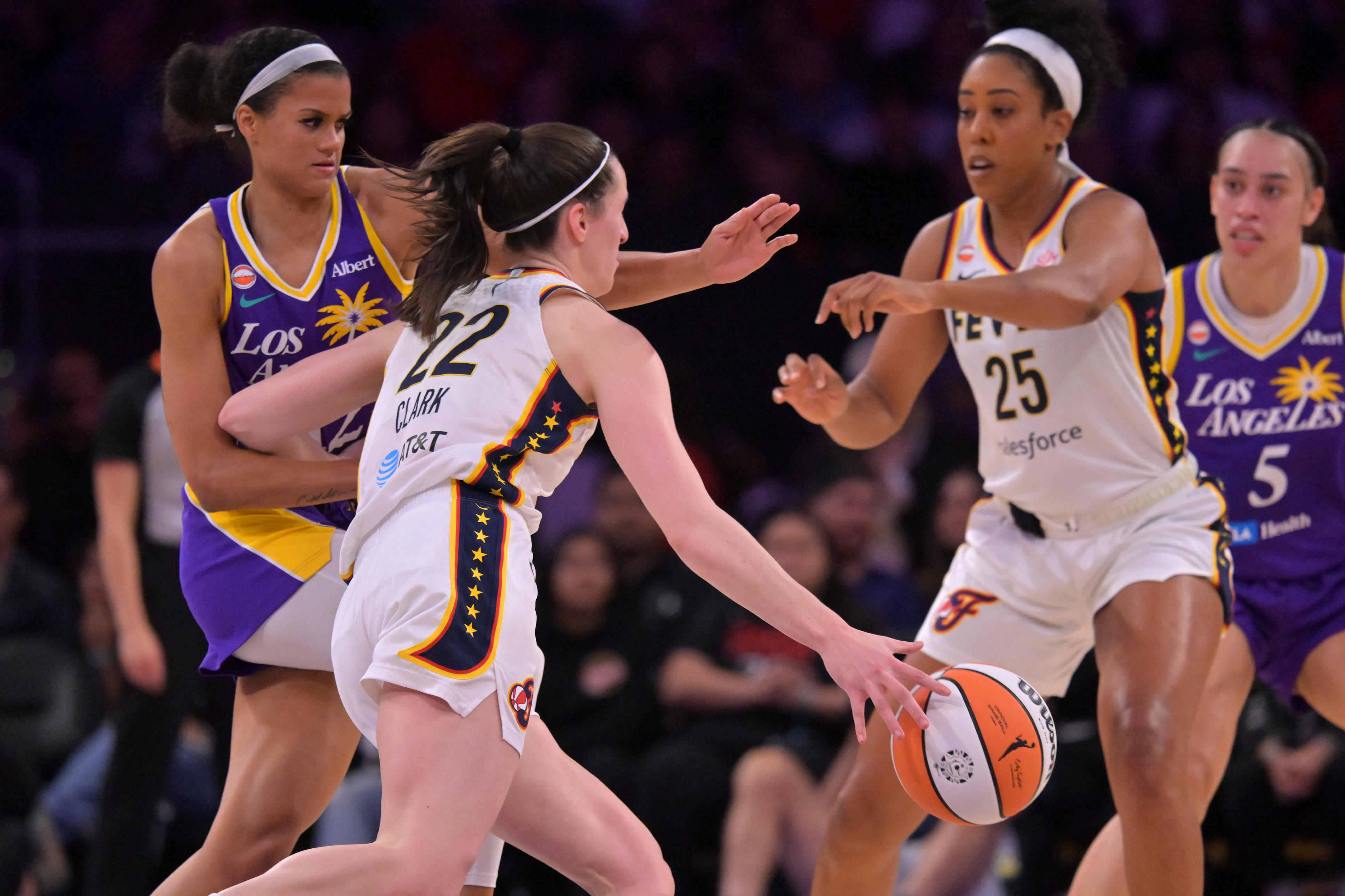 Former Lady Vol starts for Sparks against Indiana, Caitlin Clark