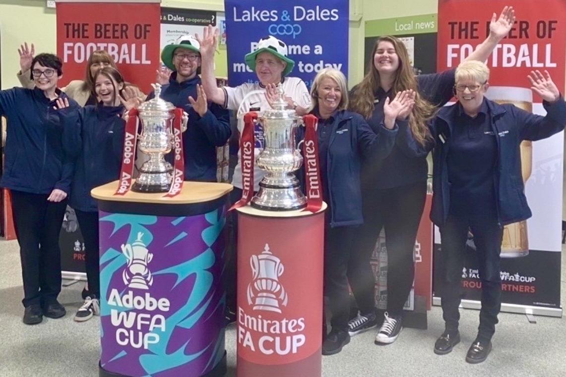 FA Cup trophy visits Northumberland ahead of Man City v Chelsea final