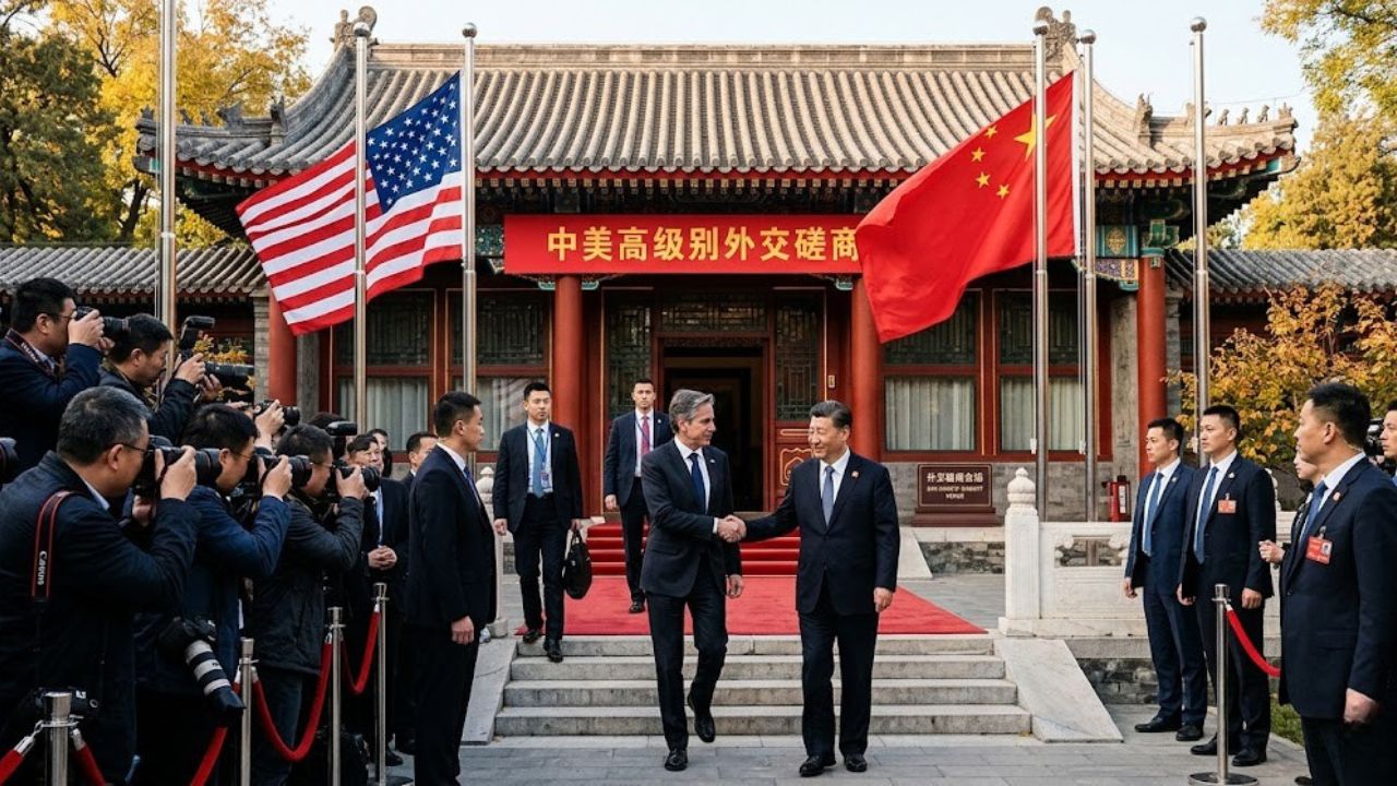 Trump meets Xi in Beijing — Taiwan arms deal and Iran are on the table