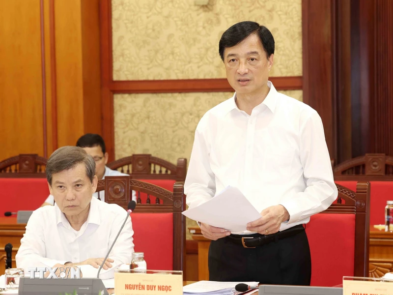 Phiên họp Ban chỉ đạo TW về sơ kết 1 năm vận hành chính quyền địa phương 2 cấp