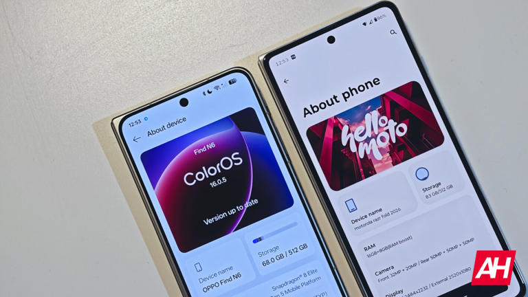 Motorola Razr Fold vs OPPO Find N6: The better foldable might surprise you
