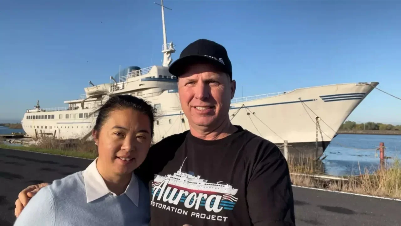 California man spent $2M and 15 years buying and renovating a cruise ...