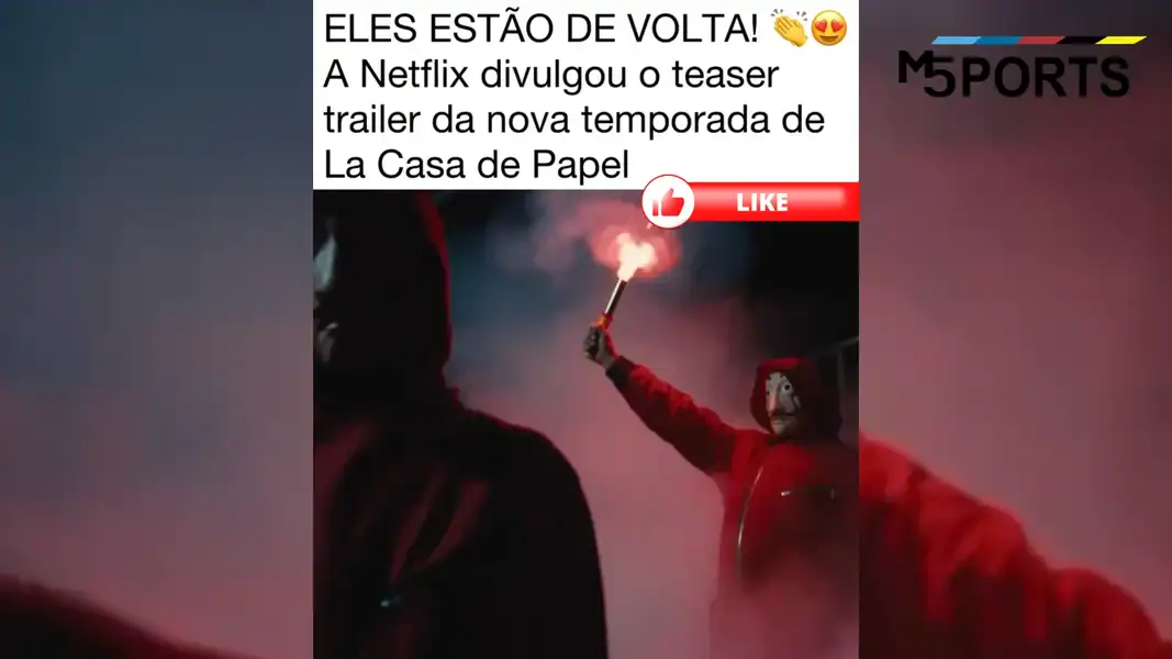 Netflix divulga teaser trailer da nova temporada de La Casa de Papel