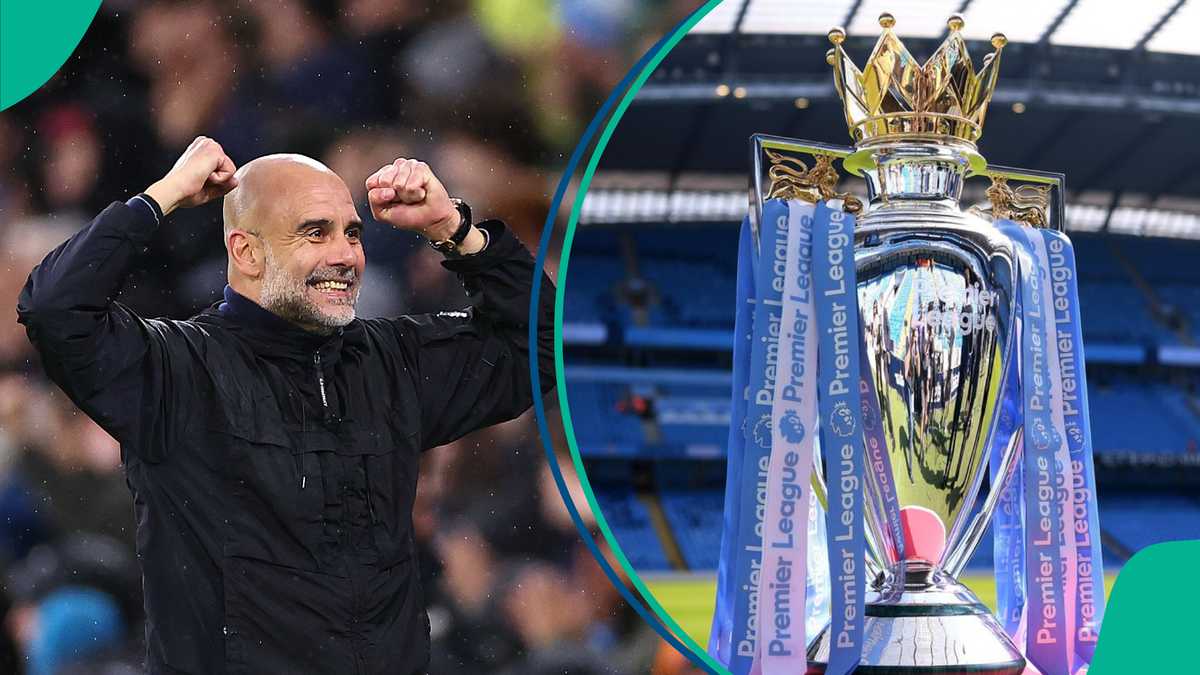 Guardiola gives instructions to Crystal Palace players ahead of Premier ...