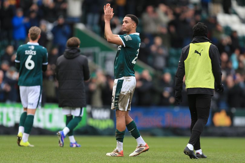 Fitness not form was the issue for Brendan Galloway at Plymouth Argyle