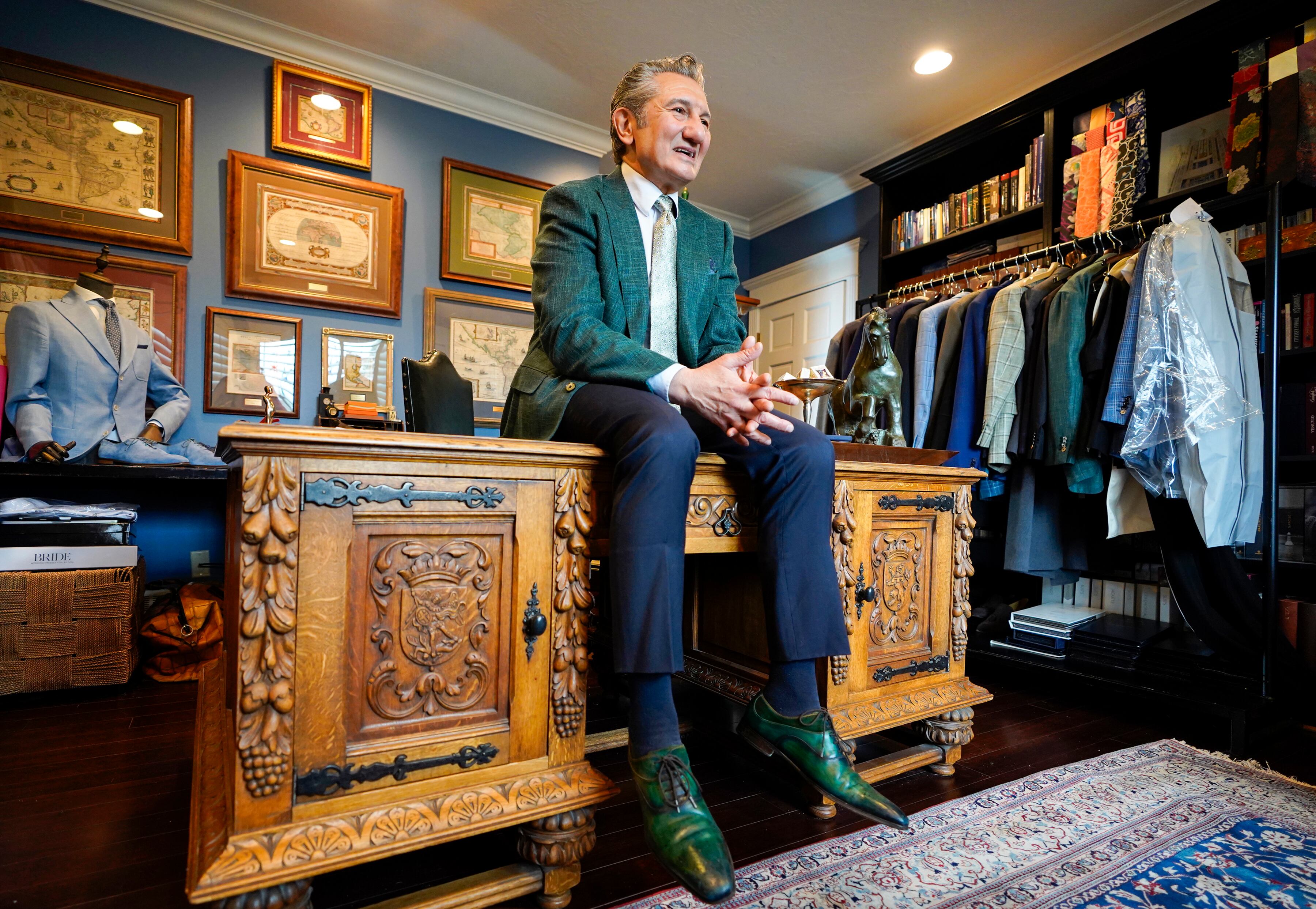He arrived in Utah with $300. Now his designs appear on reality TV.