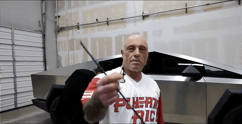 Joe Rogan bet Elon Musk $1 that an arrow could pierce the Tesla ...