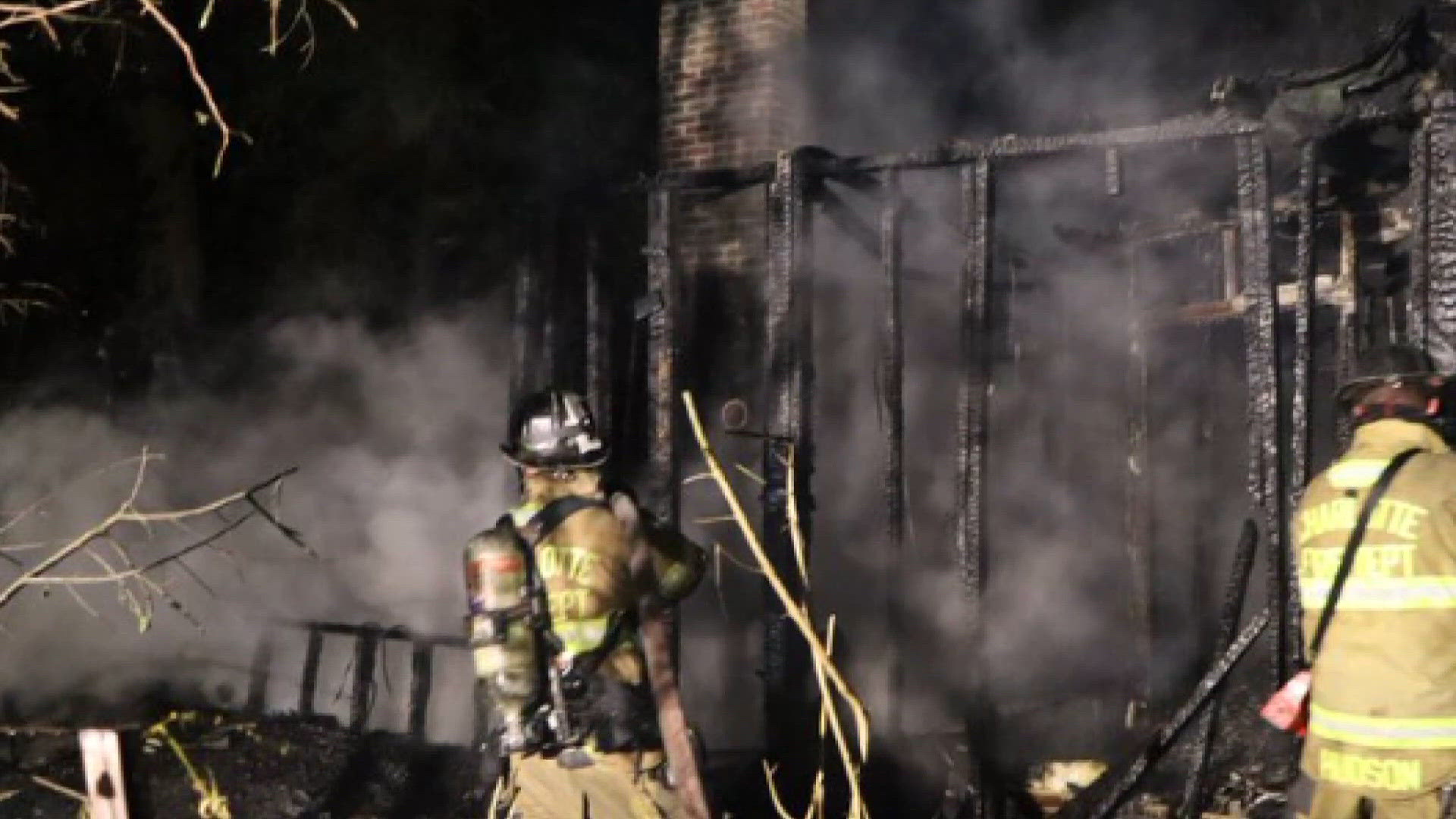 Arson suspected in west Charlotte house fire