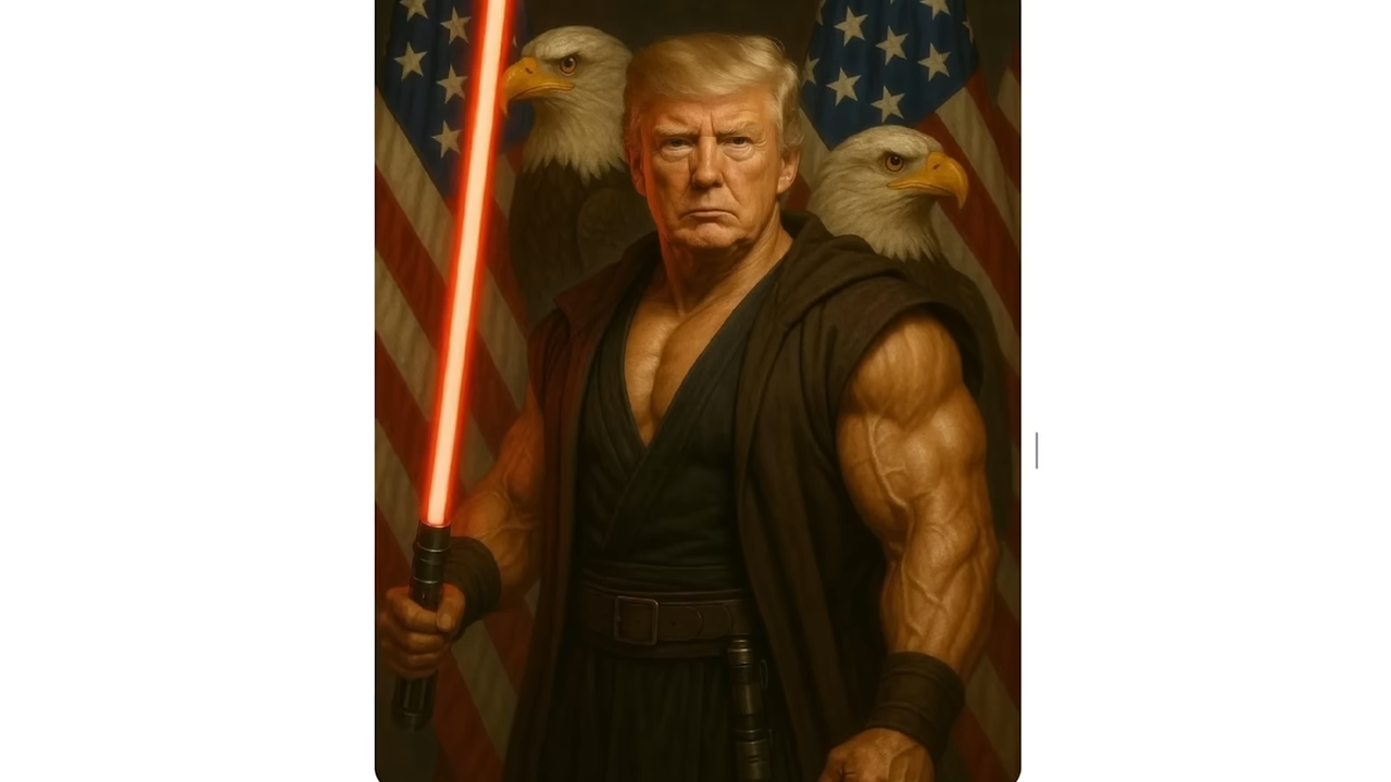 Using AI to make Trump look good raises ethical questions