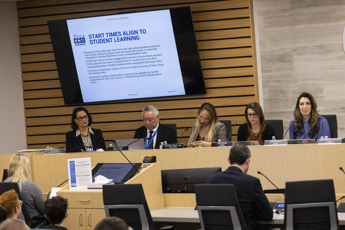 As enrollment declines, CCSD top brass see silver linings
