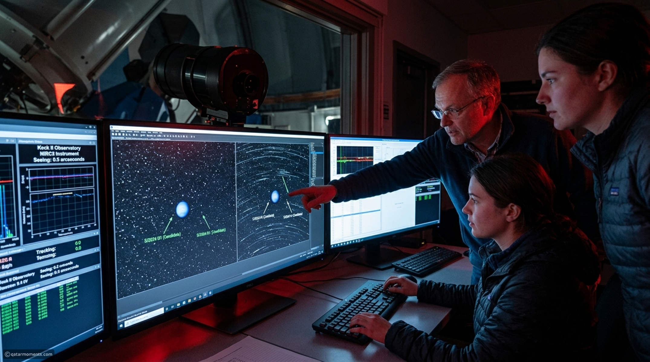 Scientists found something strange orbiting Neptune