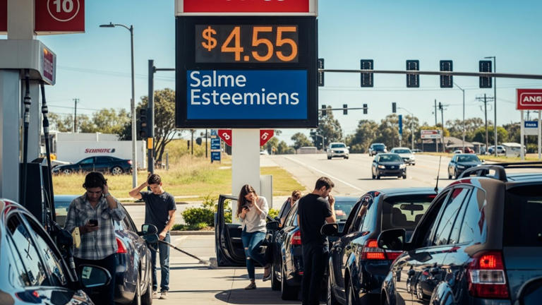 Gas prices surge to $4.55 as drivers face soaring pump costs