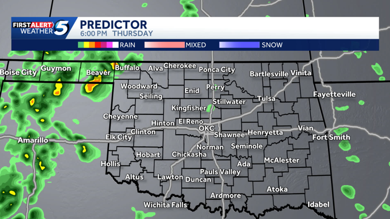 Hour-by-hour forecast: When will Oklahoma see storms with severe ...