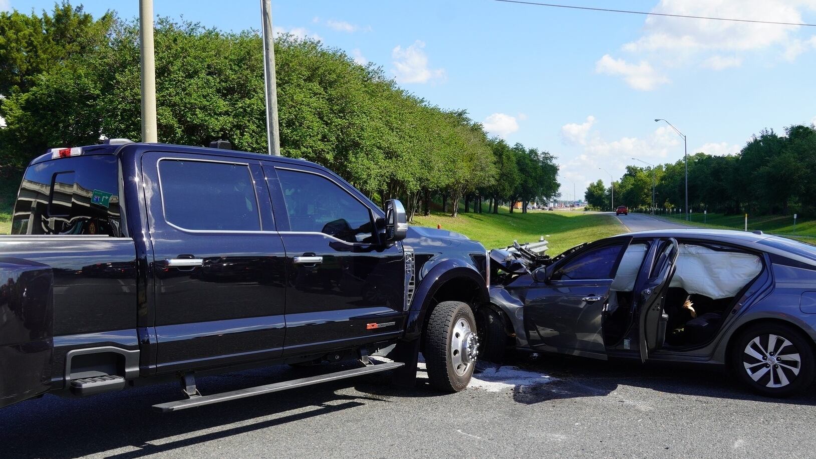Silver Springs collision sends three to hospital including baby, toddler