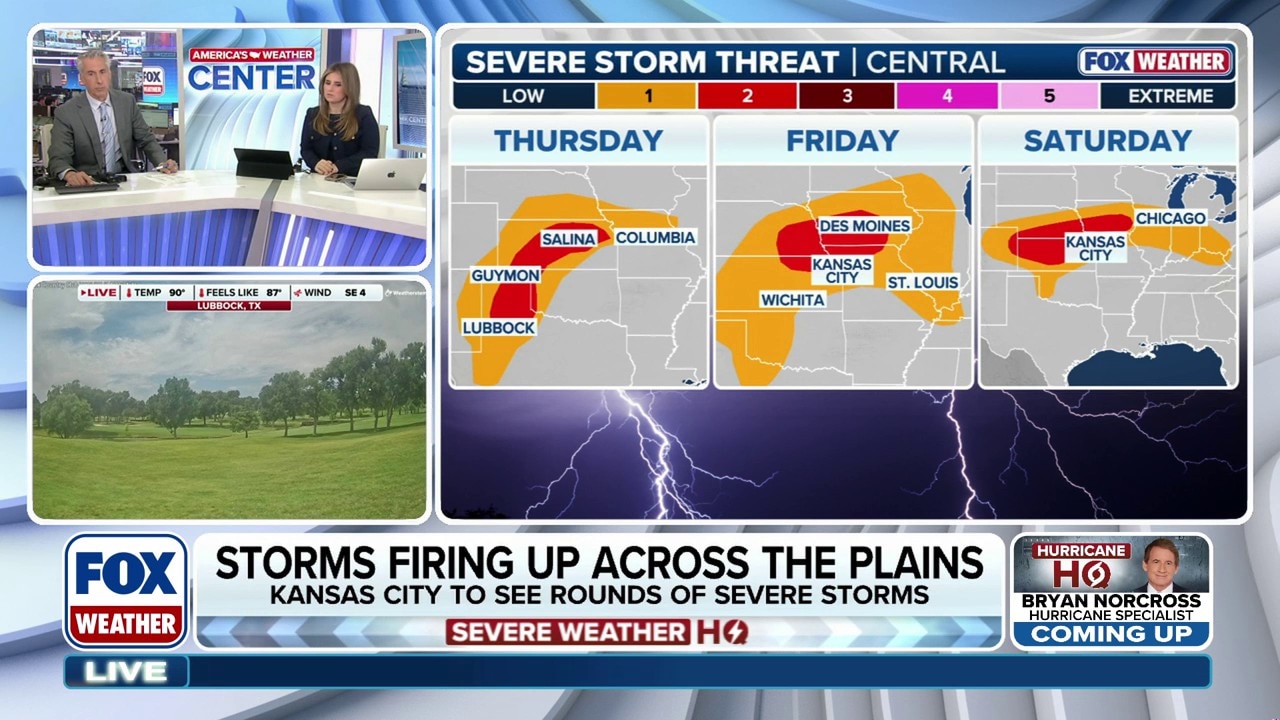 Days of severe weather expected to impact millions, causing damaging ...