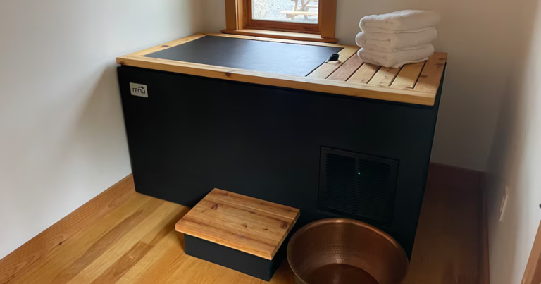 View of These 3 Vermont Airbnbs have hot tubs, saunas, and unreal views