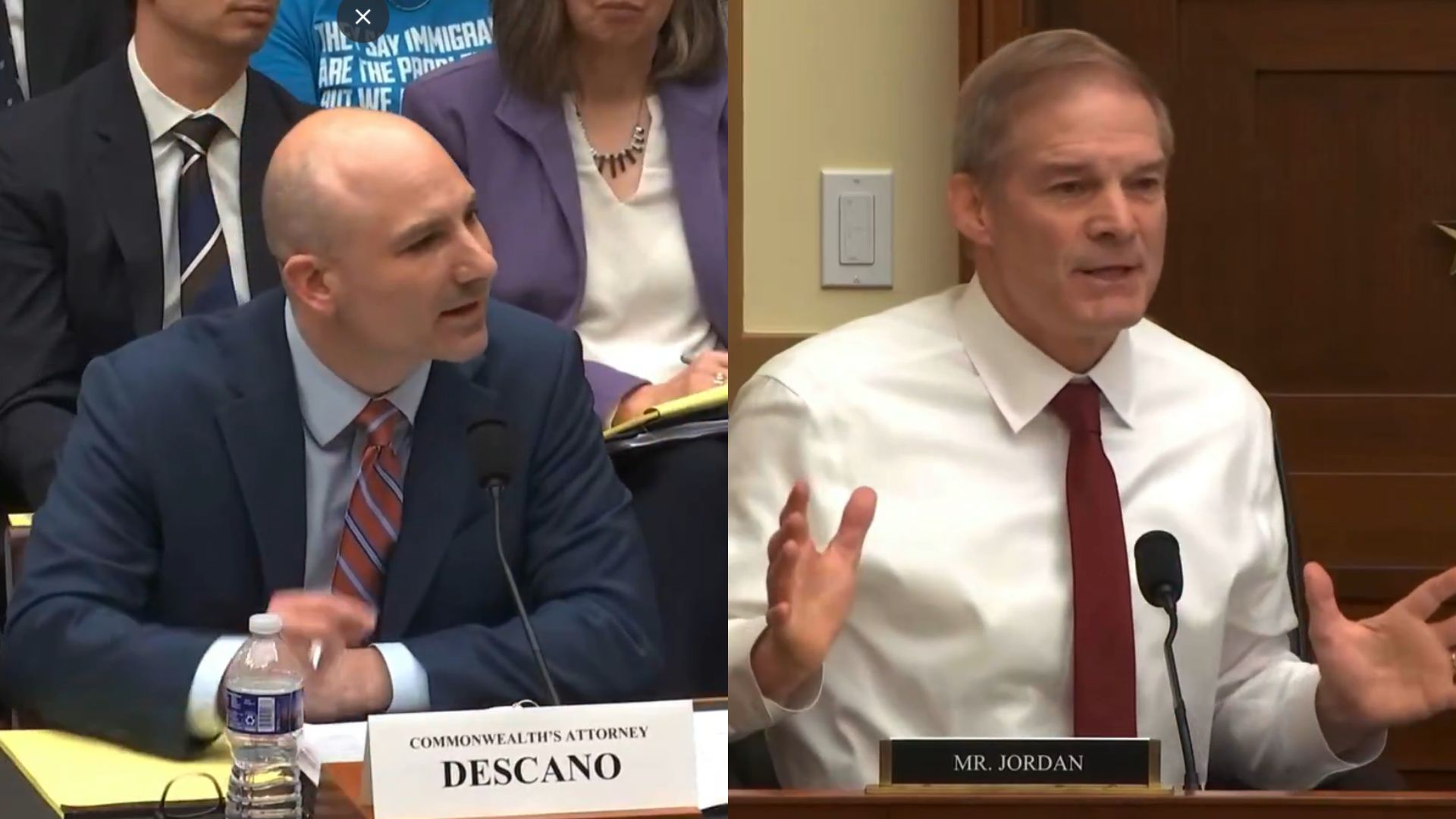 'Laughable!' Jim Jordan brawls with left-wing prosecutor over alleged ...