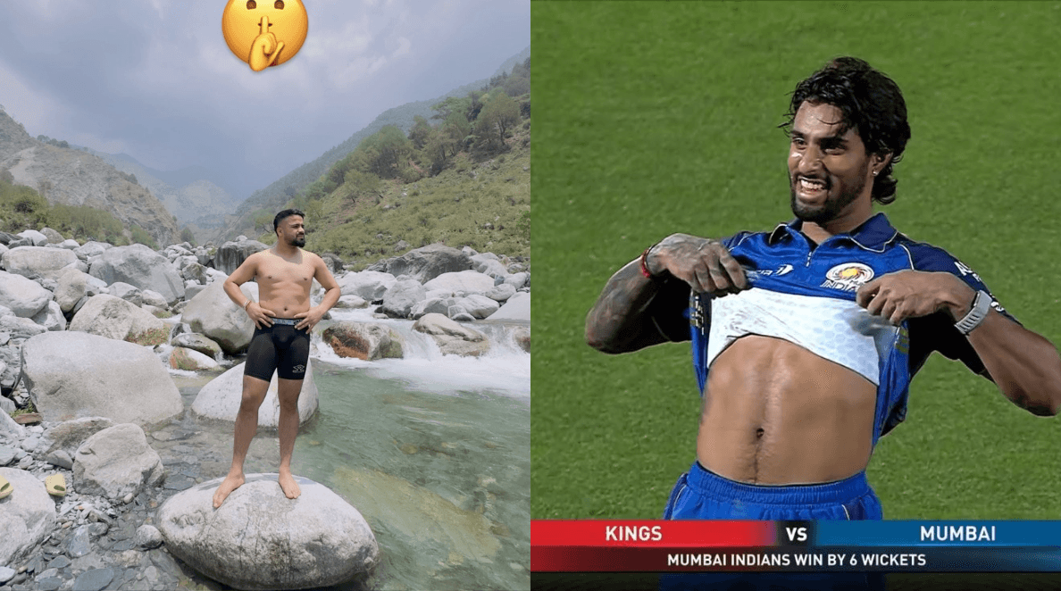 Shirt up! Tilak Varma's cold celebration takes the internet after MI ...