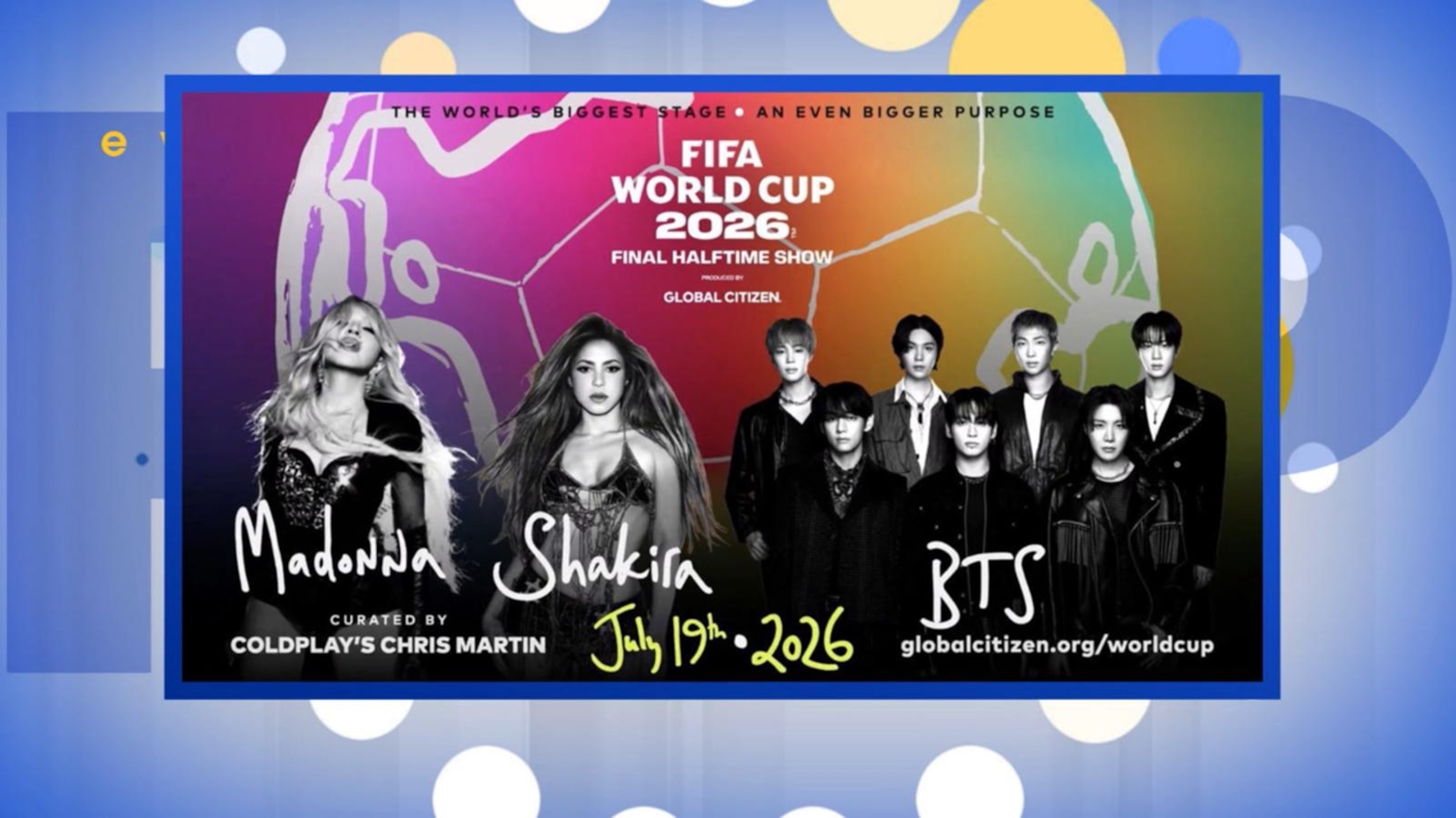 Stars to take center stage at 2026 FIFA World Cup