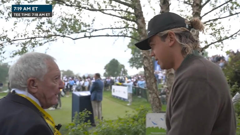 «Son dos golpes»: Un profesional llega tarde y es penalizado en el Campeonato de la PGA.