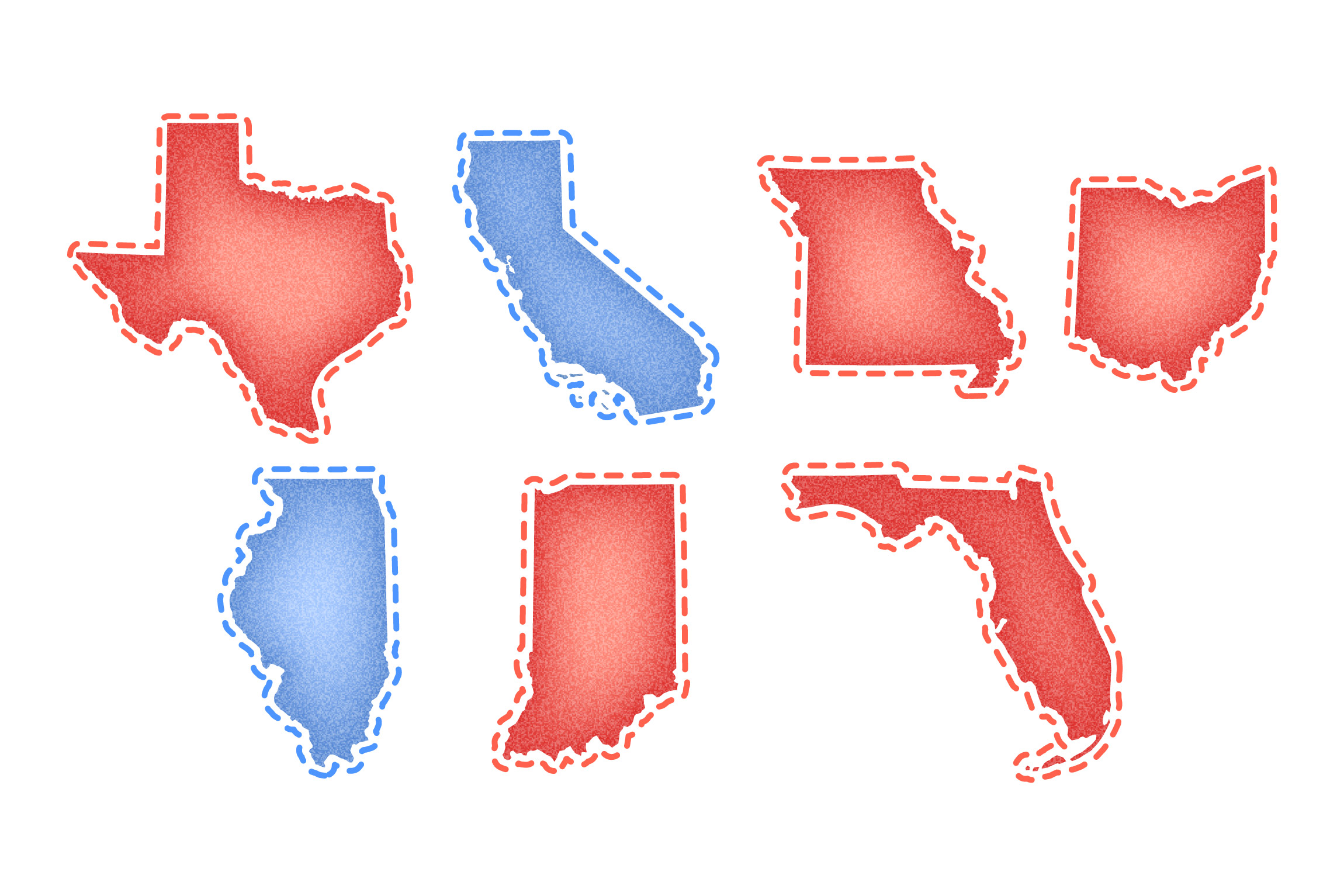 Mapping where the redistricting fight stands and where it's headed