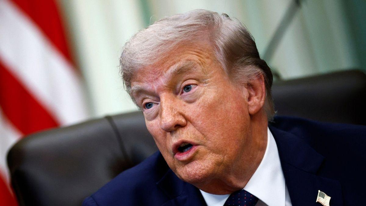 Dejected Donald Trump has 9-word response to China meeting
