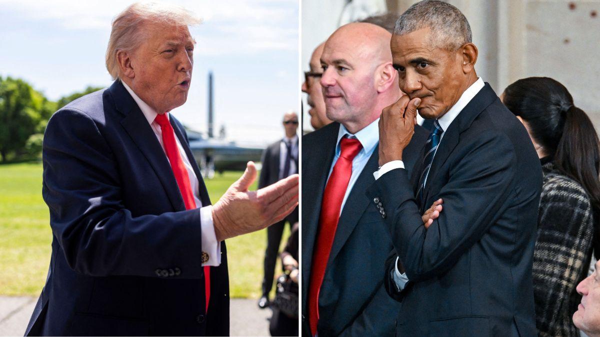 'Arrest them all': Donald Trump accuses 'traitor' Barack Obama of ...