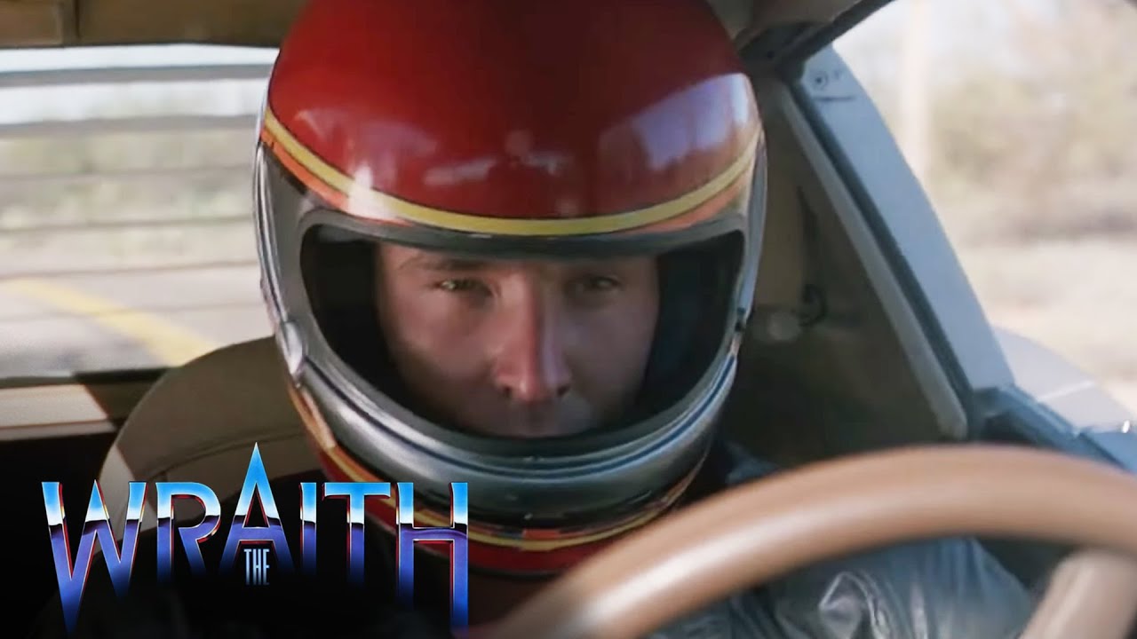 The Wraith: The Wraith & Packard's explosive last race scene