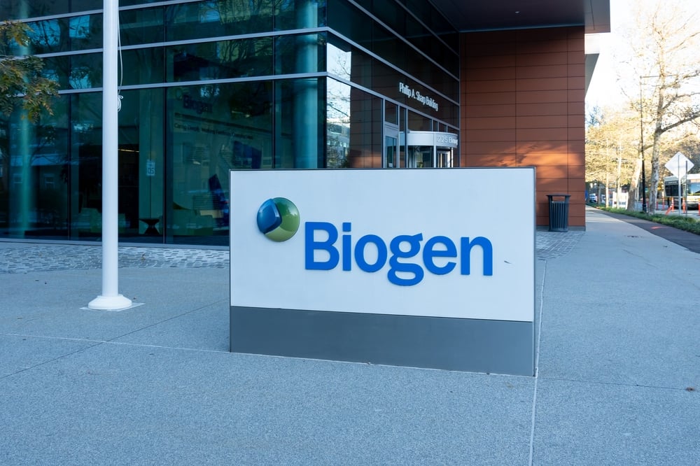 Why is Biogen stock falling Thursday?