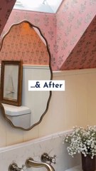 We can’t get enough of Lindwhitehome’s bathroom transformation - And We Cannot Get Enough