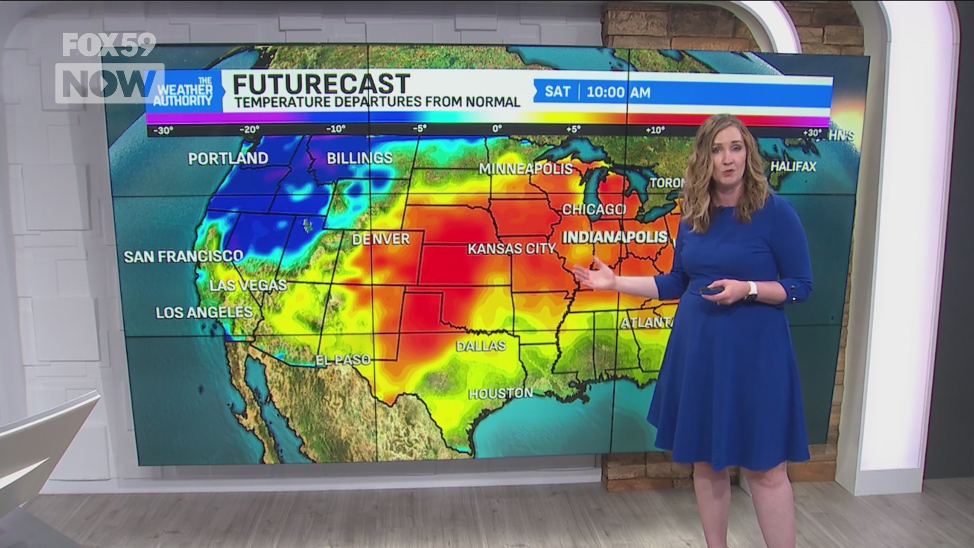 Gorgeous day Thursday with rain chances and warmer temps this weekend