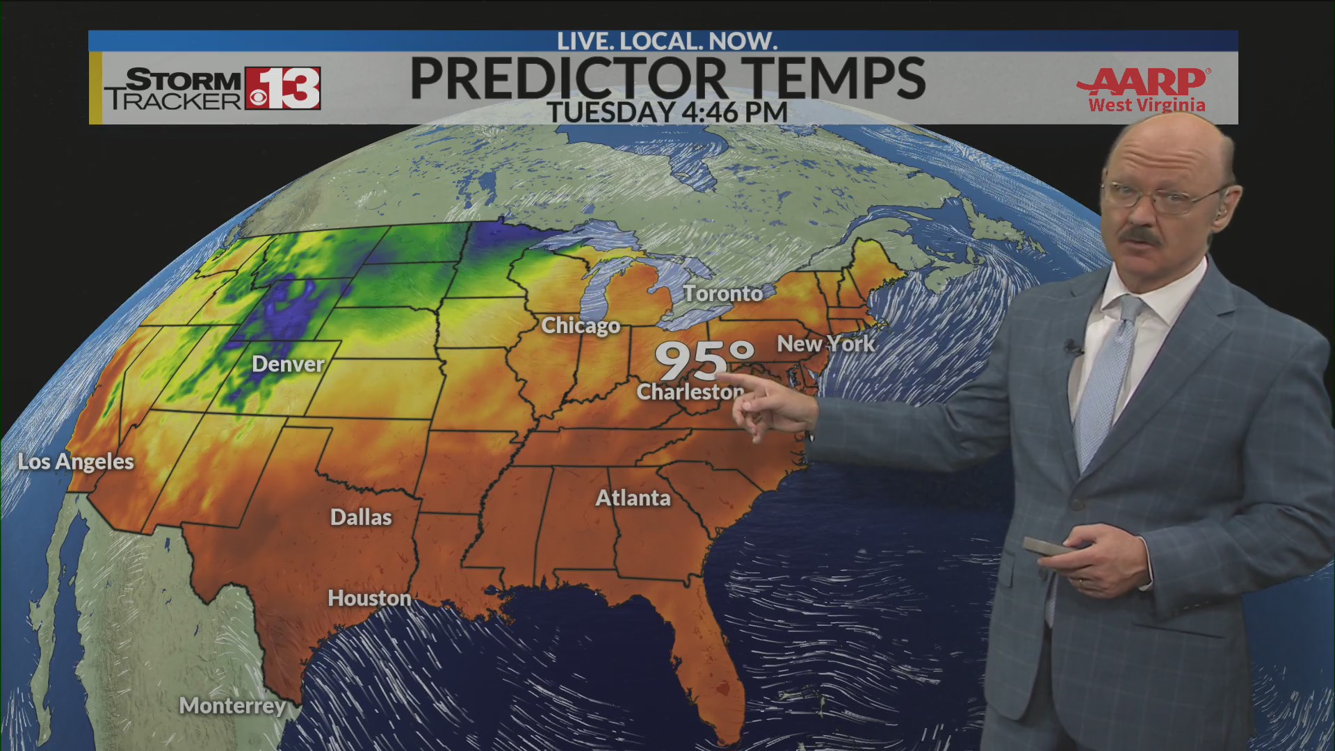 Heat wave and some storms coming our way