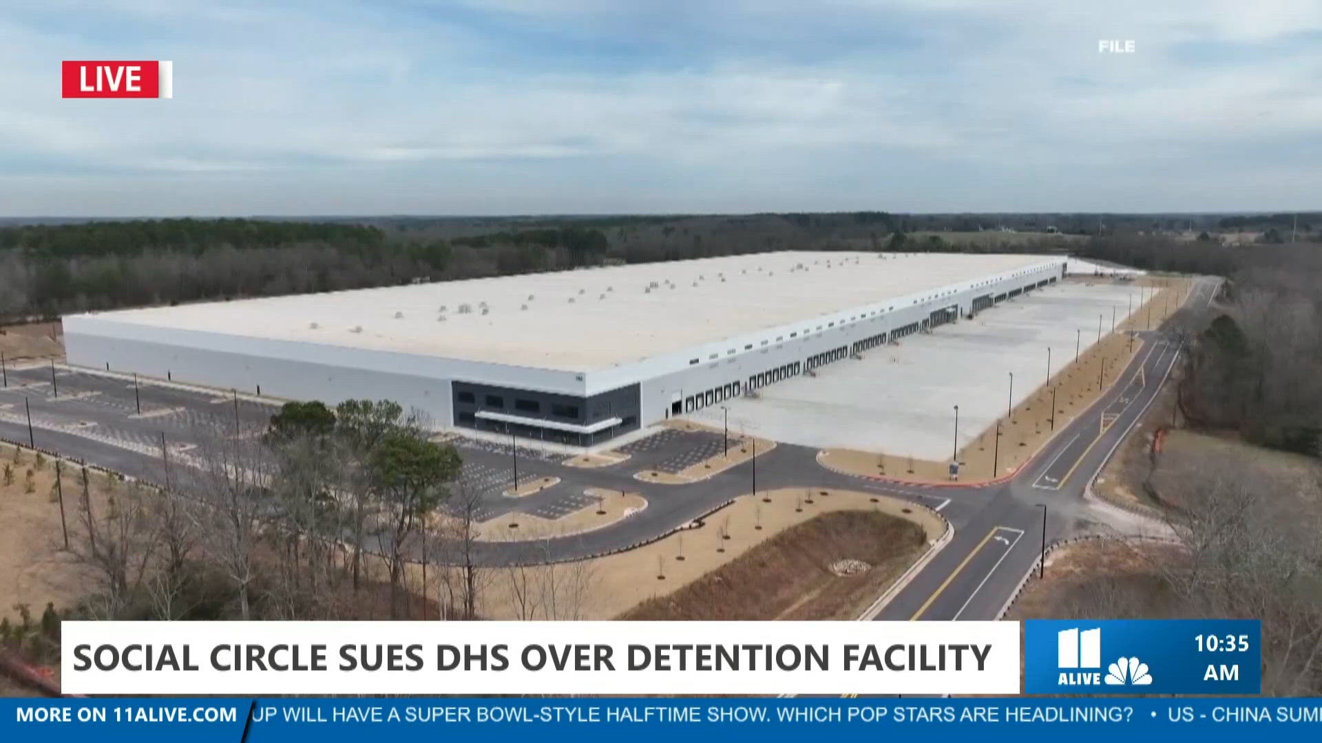 Social Circle sues DHS over planned ICE facility