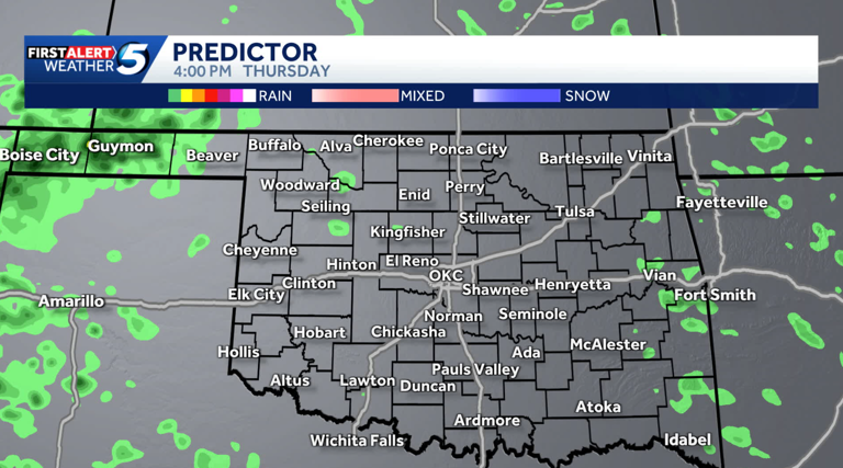 Hour-by-hour forecast: When will Oklahoma see storms with severe ...