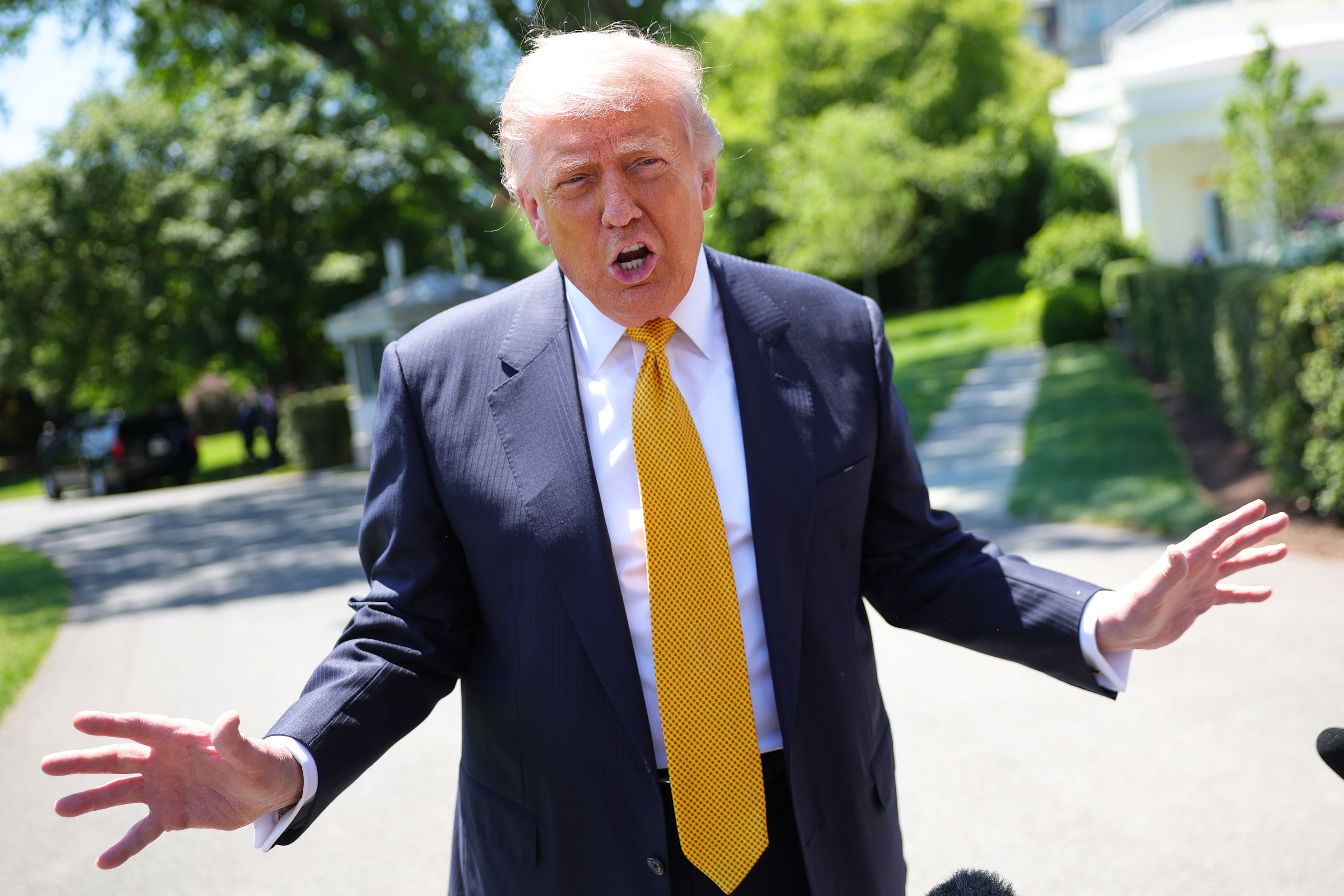 President Trump Departs Washington For Trip To China