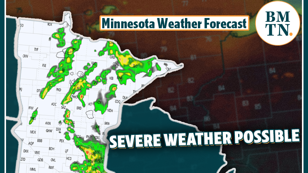 Monitoring rising temps, severe threat in Minnesota