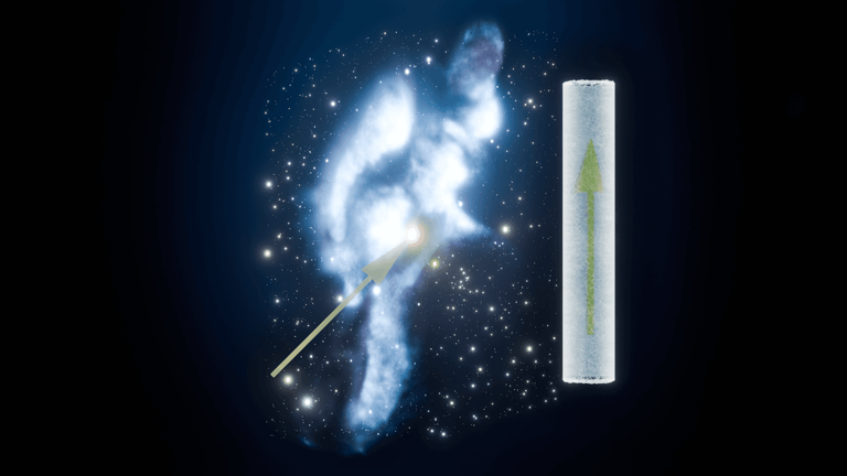 Earth is flying through an ancient cloud of exploding dead stars ...