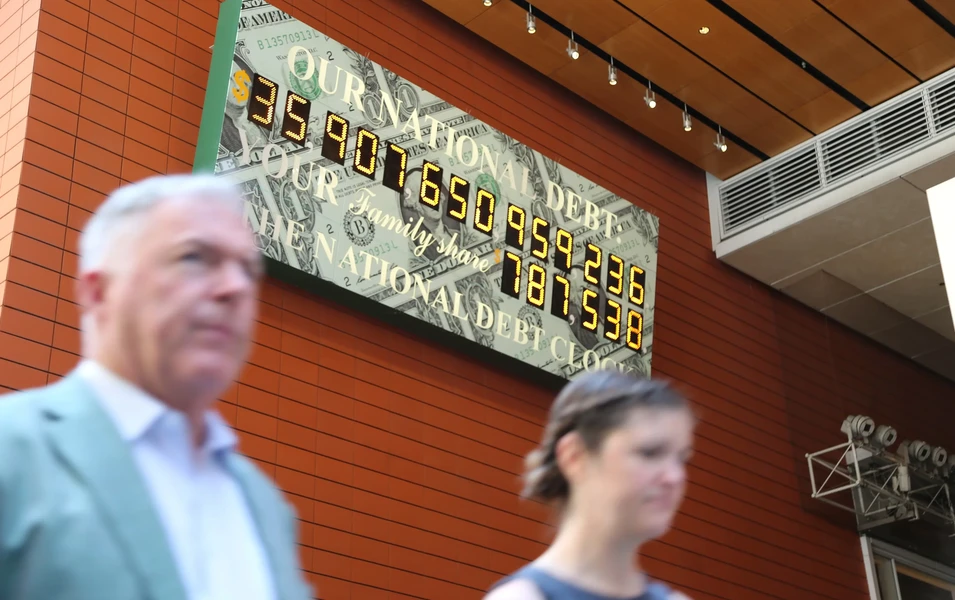 US deficit nears $1T in 7 months as debt costs soar