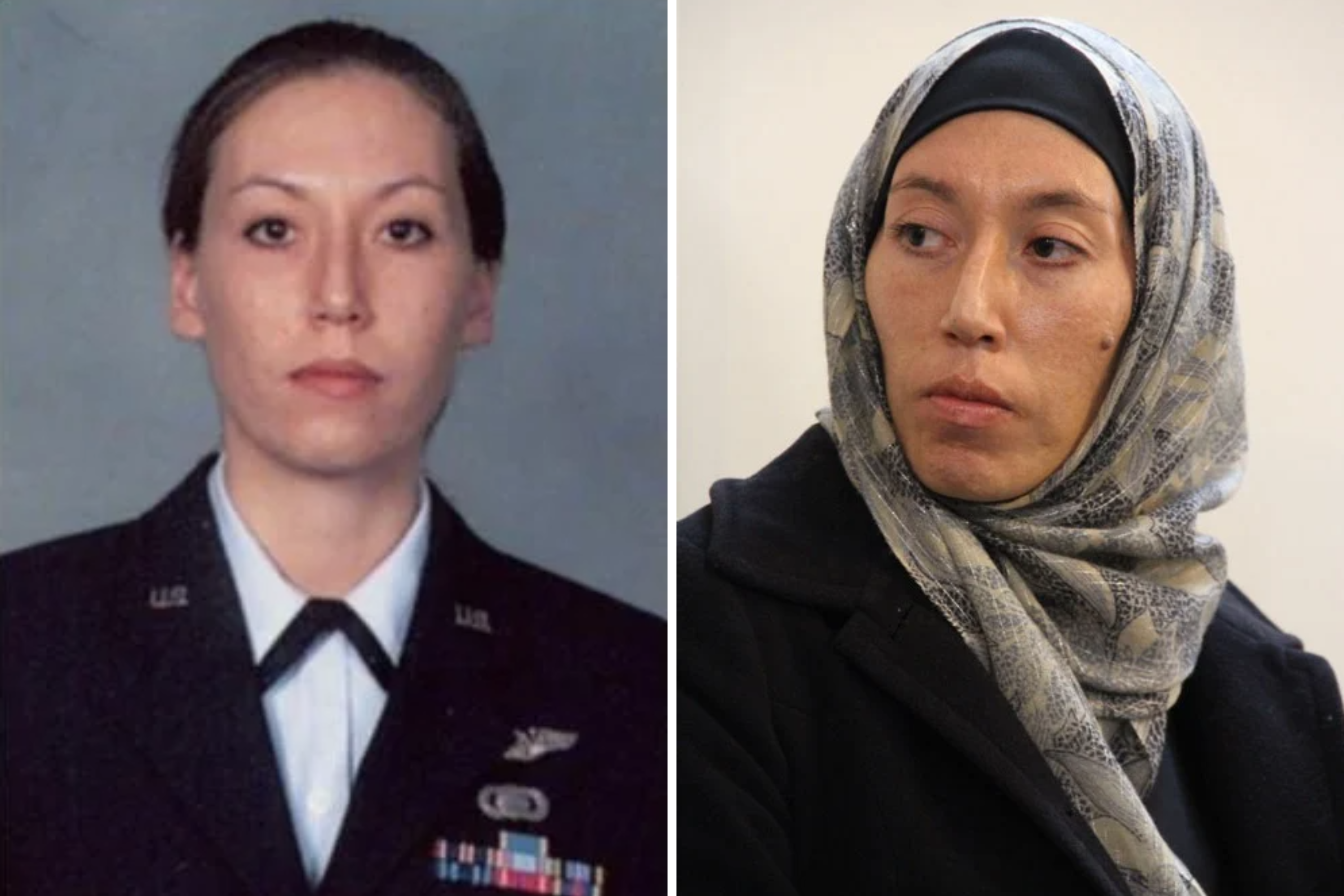 Monica Witt split image