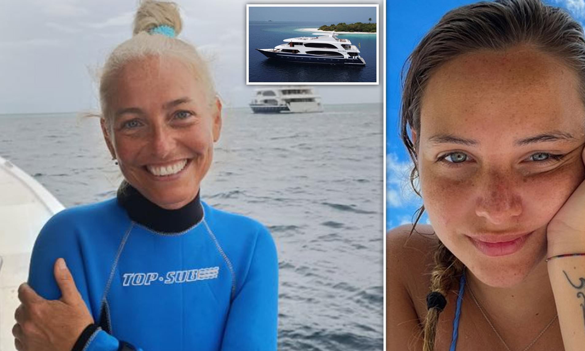 Five tourists 'including professor and her daughter' die during diving  excursion in Maldives