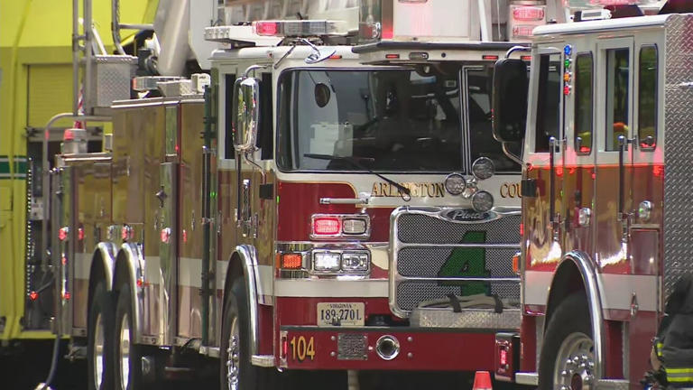 Firefighter hurt, dog rescued after fire breaks out at high-rise ...